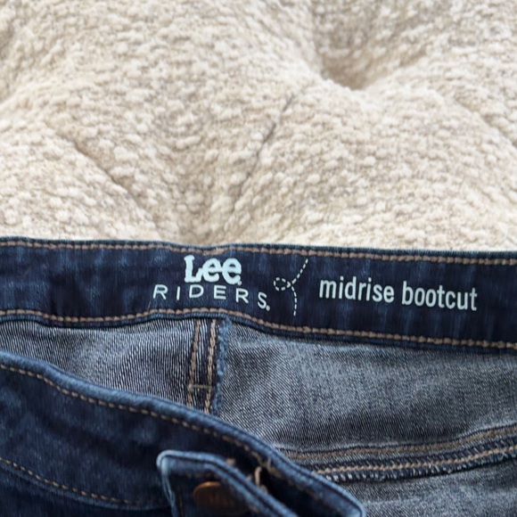 Lee Women's Bootcut Jeans - Deep Indigo - Picture 4 of 5